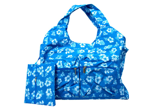 Borsa Mare Spiaggia Piscina Borsone Grande Tasca Portaoggetti Mod Malibu - Borsa - Turchese