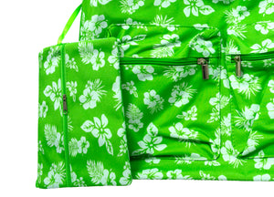 Borsa Mare Spiaggia Piscina Borsone Grande Tasca Portaoggetti Mod Malibu - Borsa - Verde