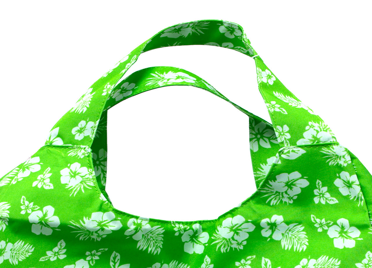 Borsa Mare Spiaggia Piscina Borsone Grande Tasca Portaoggetti Mod Malibu - Borsa - Verde