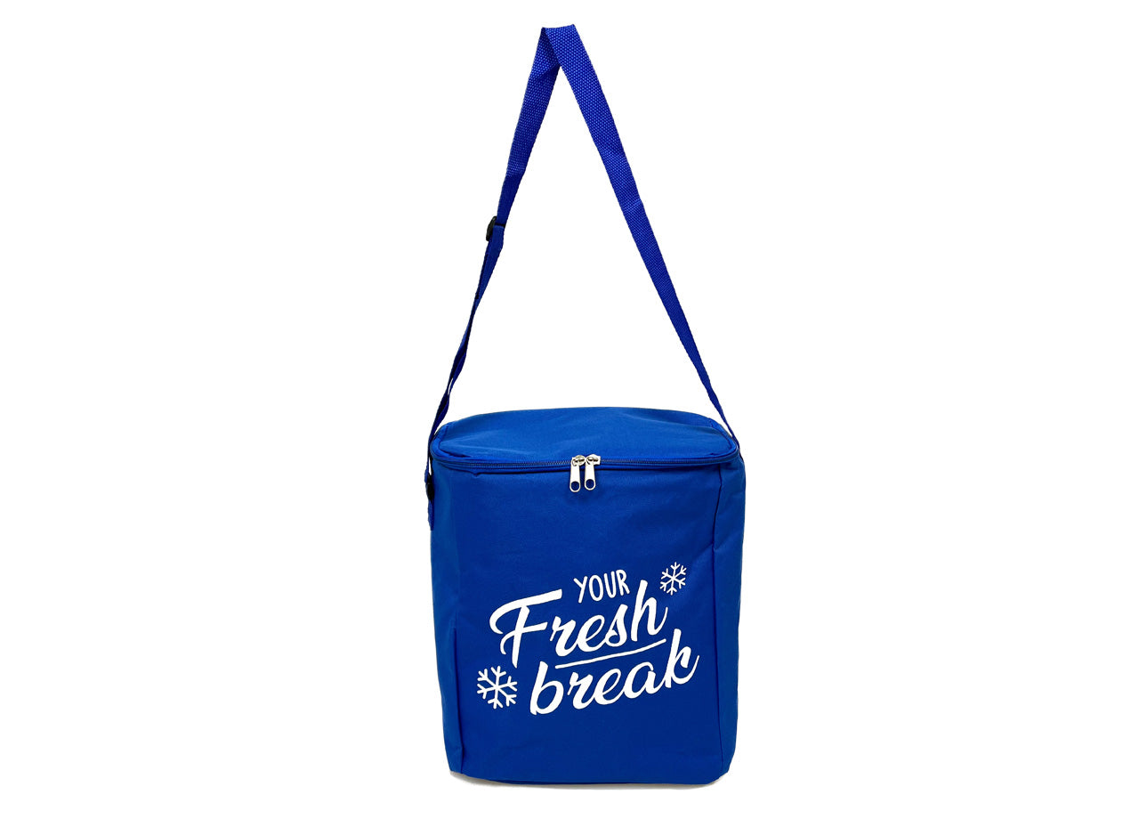 Borsa Termica Frigo Porta Pranzo Spiaggia Lavoro Scuola Modello Fresh Break - 11L - Navy