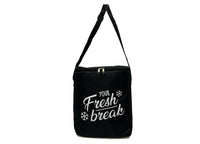 Borsa Termica Frigo Porta Pranzo Spiaggia Lavoro Scuola Modello Fresh Break - 11L - Nero