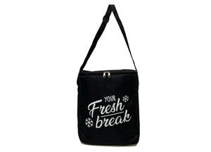 Borsa Termica Frigo Porta Pranzo Spiaggia Lavoro Scuola Modello Fresh Break - 11L - Nero