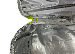 Borsa Termica Frigo Porta Pranzo Spiaggia Lavoro Scuola Modello Fresh Break - 6L - Verde Acido