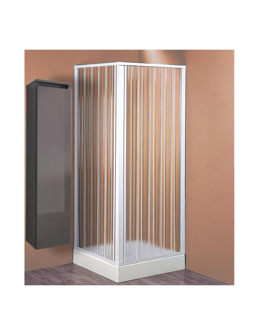 BOX DOCCIA A SOFFIETTO CM.110/80 X 110/80