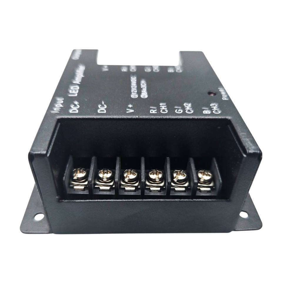 Amplificatore striscia led rgb optonica 6326 12-24v 288w