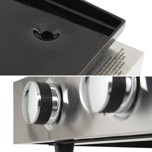 Piastra a gas MÉRIDA 3 bruciatori 6 kW