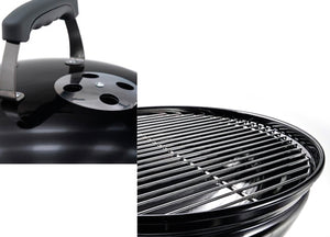 Barbeque Esterno A Carbonella Griglia Estate Campeggio In Acciaio Mod Indiana