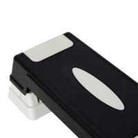 Stepper Professionale da Aerobica Fitness in Plastica 71 x 28 x 12.5cm/17.5cm/22.5cm Nero e Grigio