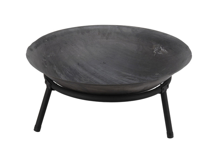 Braciere Per Esterno Giardino In Ferro Ghisa Porta Legna Modello Vancouver