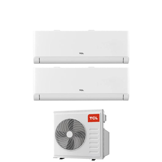 Climatizzatore Condizionatore TCL Dual Split Inverter serie BREEZEIN P5 9+9 con MT1420 R-32 Wi-Fi Integrato 9000+9000