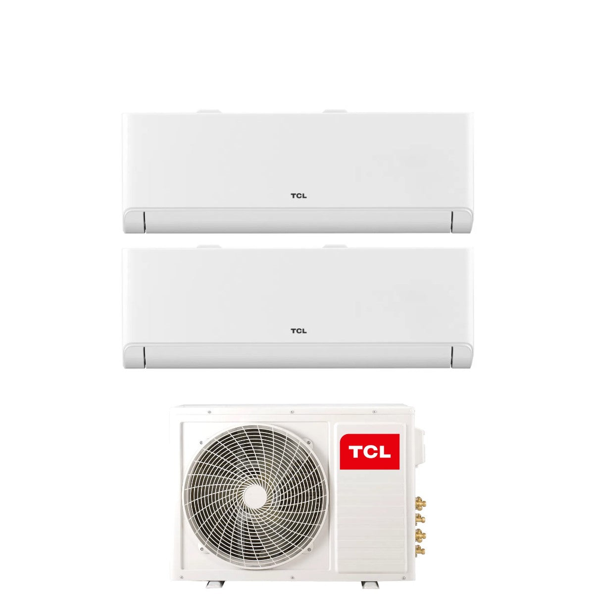 Climatizzatore Condizionatore TCL Dual Split Inverter serie BREEZEIN 9+18 con MT1821 R-32 Wi-Fi Integrato 9000+18000