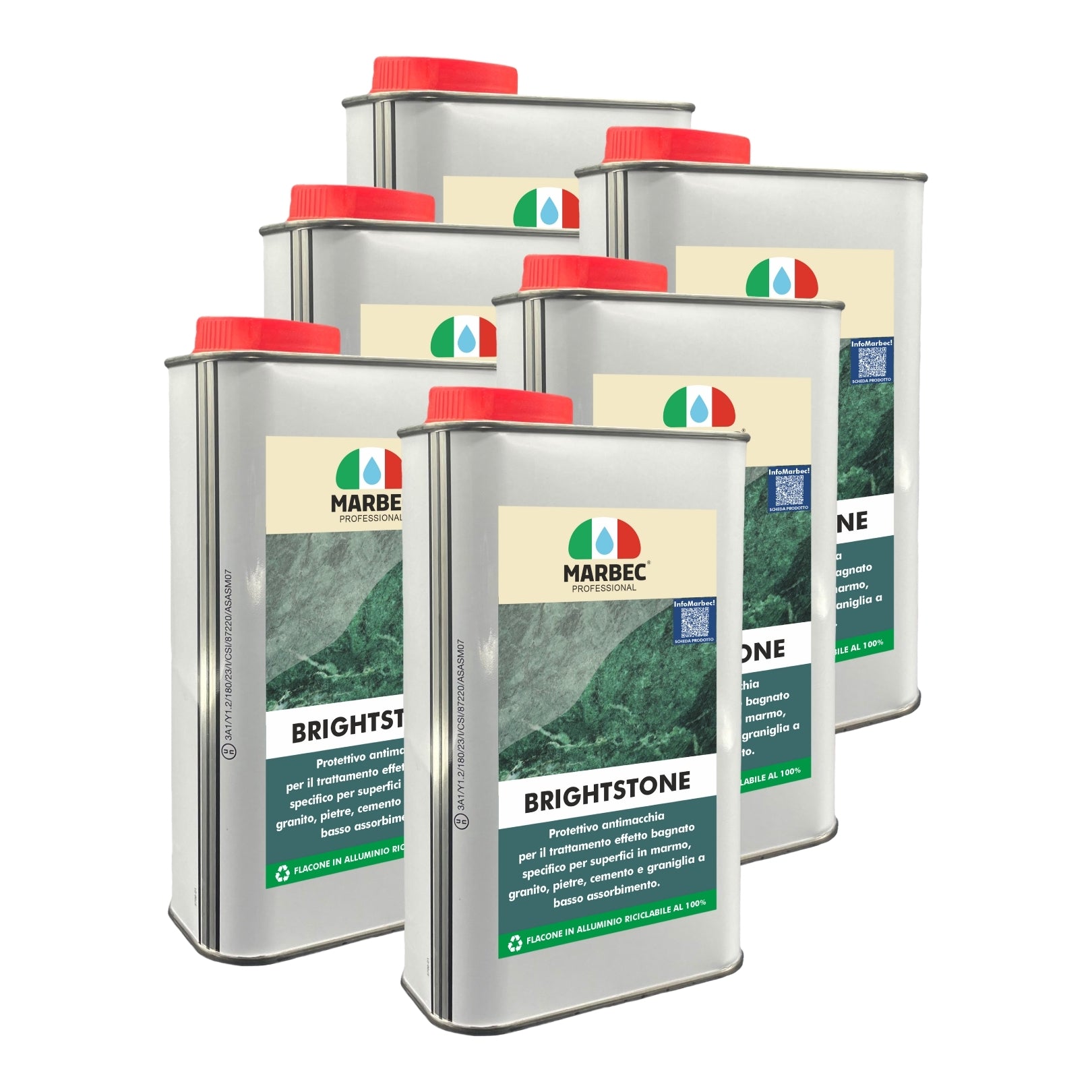 Impregnante BRIGHTSTONE   1LTx6Pz