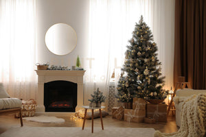 BRITNEY SPECCHIO DA PARETE ROTONDO CON CORNICE SPORGENTE D.80CM ORO