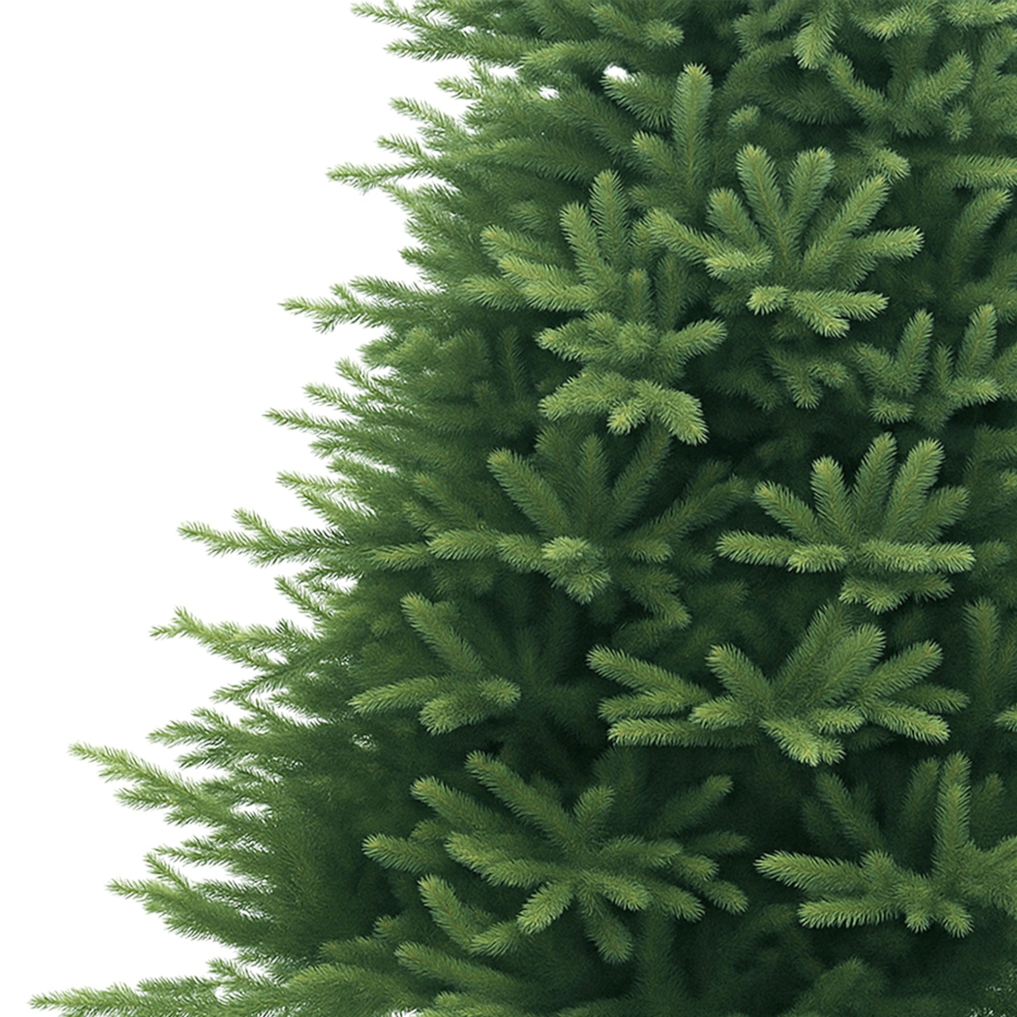 Minstix - Albero di Natale Tradizionale in PE e PVC Ø163x240H cm, 2034 Punte