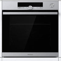 Forno Elettrico Ventilato Hisense BSA66334AX 77 Litri A+ (A59,5xL59,5xP56,4) Pulizia Acqua Clean Cavità XXL Inox