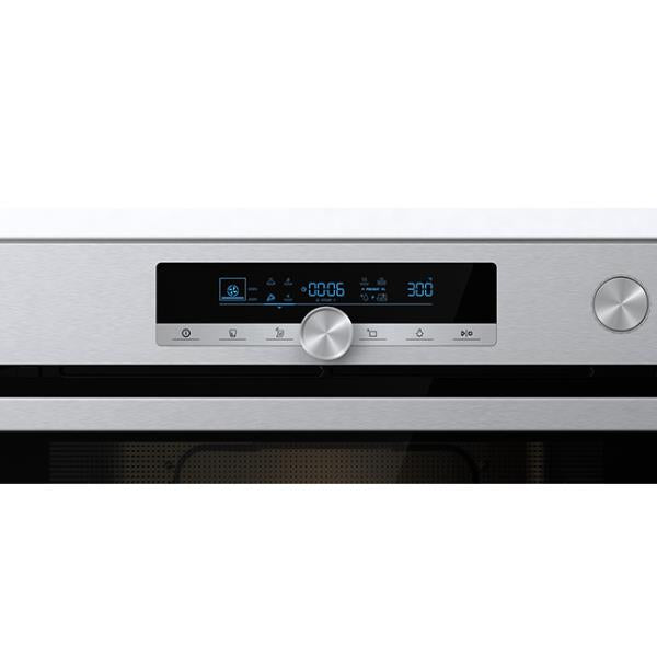 Forno Elettrico Ventilato Hisense BSA66334AX 77 Litri A+ (A59,5xL59,5xP56,4) Pulizia Acqua Clean Cavità XXL Inox