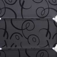 Scarpiera Salvaspazio Modulare da Ingresso in Plastica, 95x37x160cm, Bianco e Nero