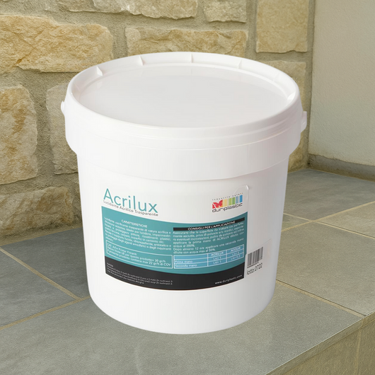 Lucidante vetrificante acrilico diluizione acquosa finitura trasparente acrilux *** formato 1 lt, confezione 1