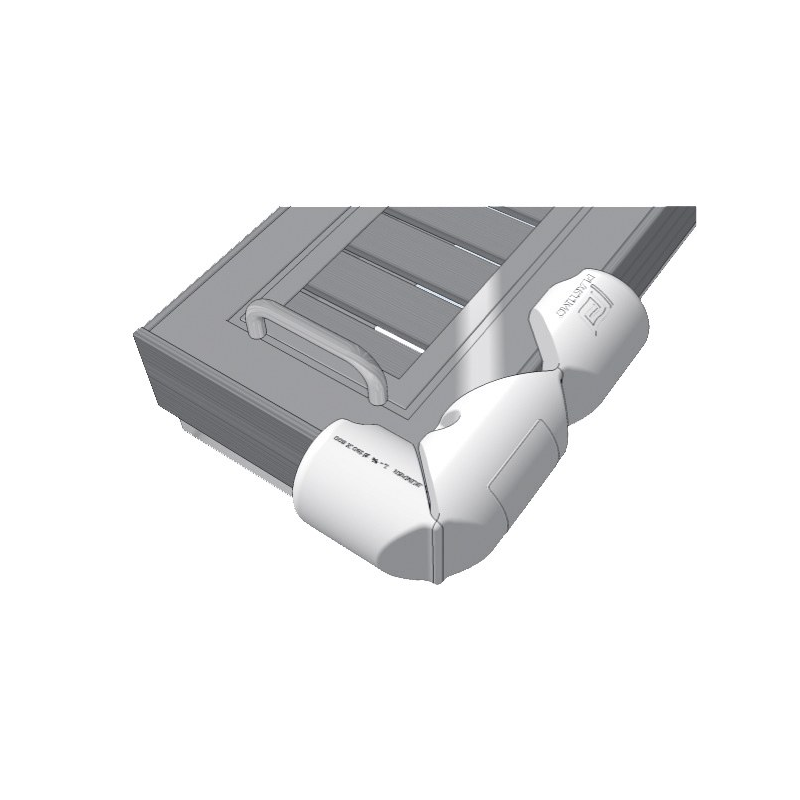 BUMPER ARTICOLATO BIANCO � CM.18X80