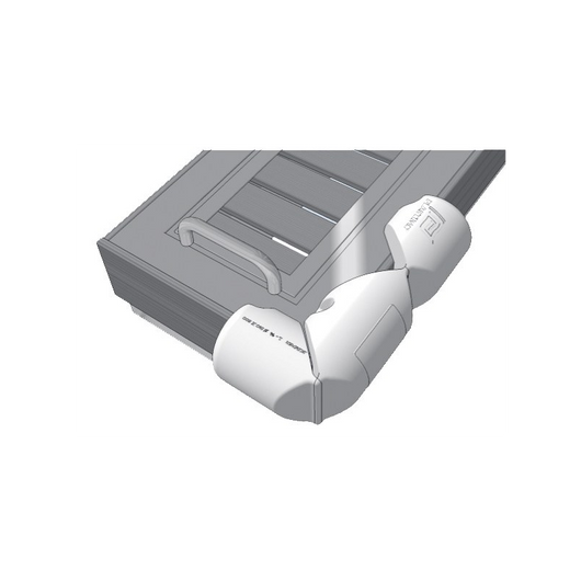 BUMPER ARTICOLATO BIANCO � CM.18X80