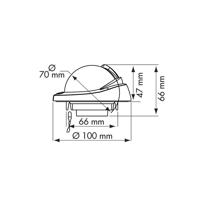 BUSSOLA OFFSHORE 75 BIANCA INCASSO