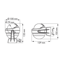 BUSSOLA OFFSHORE 75 NERA C/STAFFA