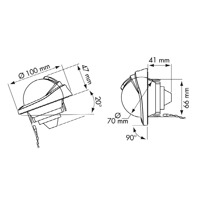 BUSSOLA OFFSHORE75 BIANCA A PARATIA