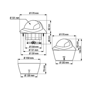 BUSSOLA OLIMPIC 115 NERA