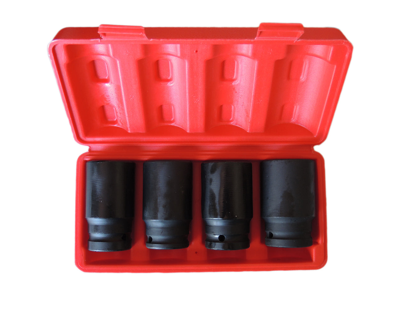 BUSSOLE BOCCOLE ESAGONALI PER PISTOLA AVVITATORE PNEUMATICO 4 PZ 1/2'' 30 A 36MM