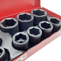 BUSSOLE BOCCOLE PER PISTOLA AVVITATORE PNEUMATICO SET KIT 20 PZ DA 1/2" 8-32MM