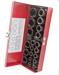 BUSSOLE BOCCOLE PER PISTOLA AVVITATORE PNEUMATICO SET KIT 20 PZ DA 1/2" 8-32MM