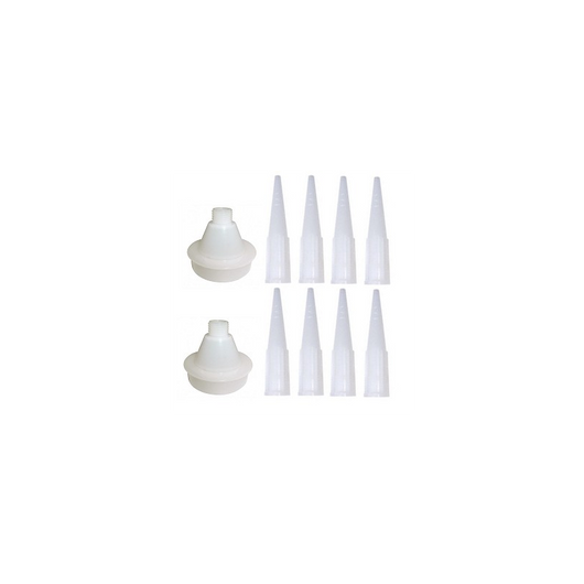 BUSTA 8 BECCUCCI E 2 ADATTATORI