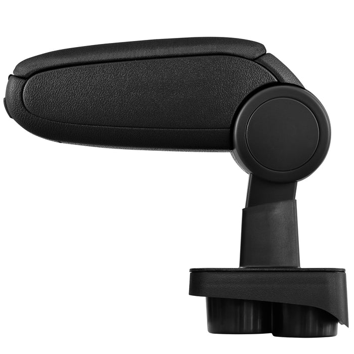 [pro.tec] Bracciolo centrale - Poggiabraccio con vano portaoggetti - imbottito - in tessuto - nero - VW Polo 9N / 9N2 /