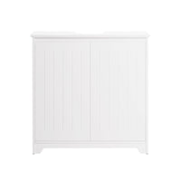 Mobile Sottolavabo Mobile Bagno Mobile Base Per Lavabo Con 2 Ante Bianco 60x30x60cm BZR108-W SoBuy