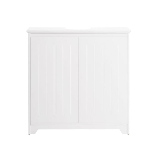 Mobile Sottolavabo Mobile Bagno Mobile Base Per Lavabo Con 2 Ante Bianco 60x30x60cm BZR108-W SoBuy