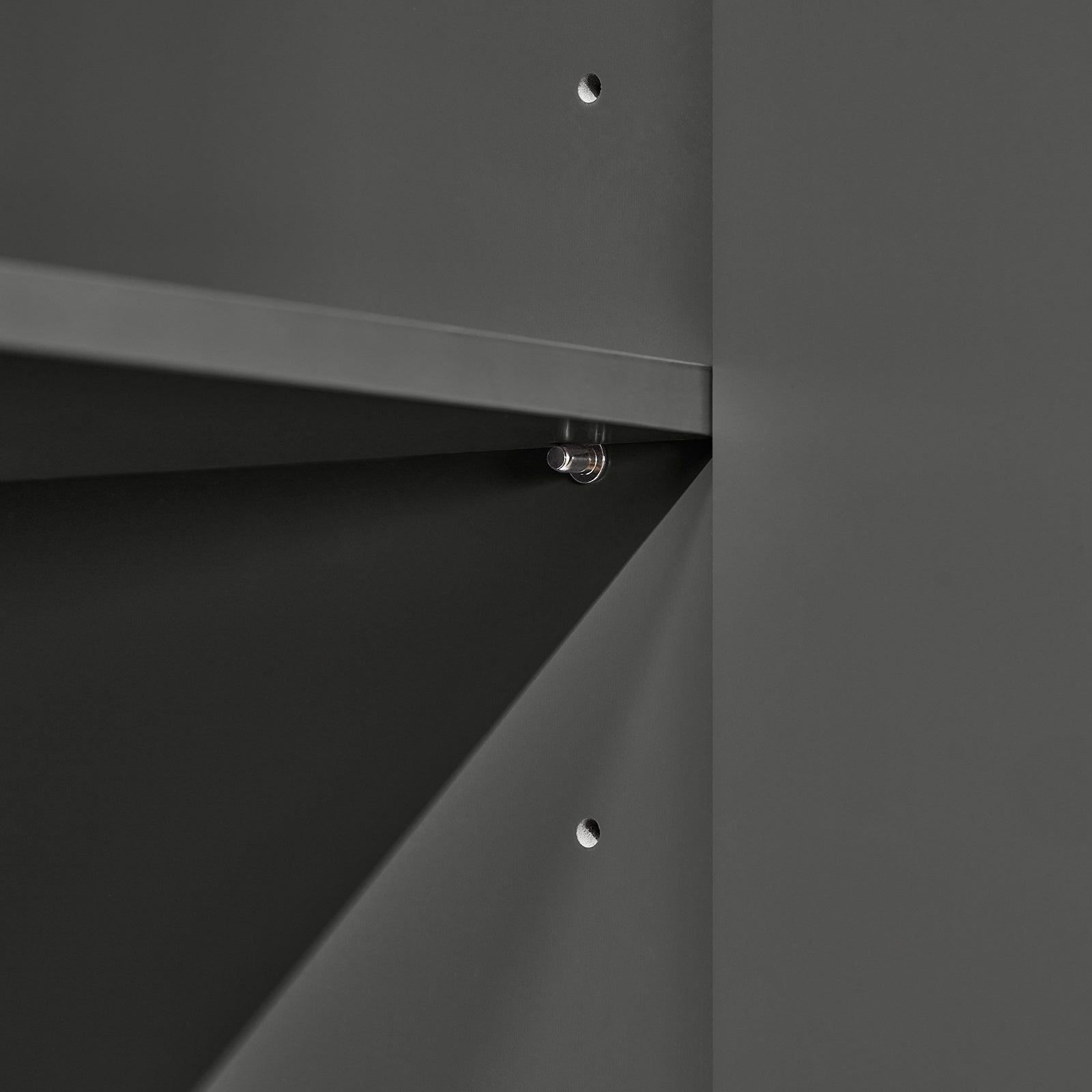 SoBuy Mobile alto da bagno Mobile colonna bagno salvaspazio Armadio da terra Colore grigio 35x30x170 cm BZR112-DG