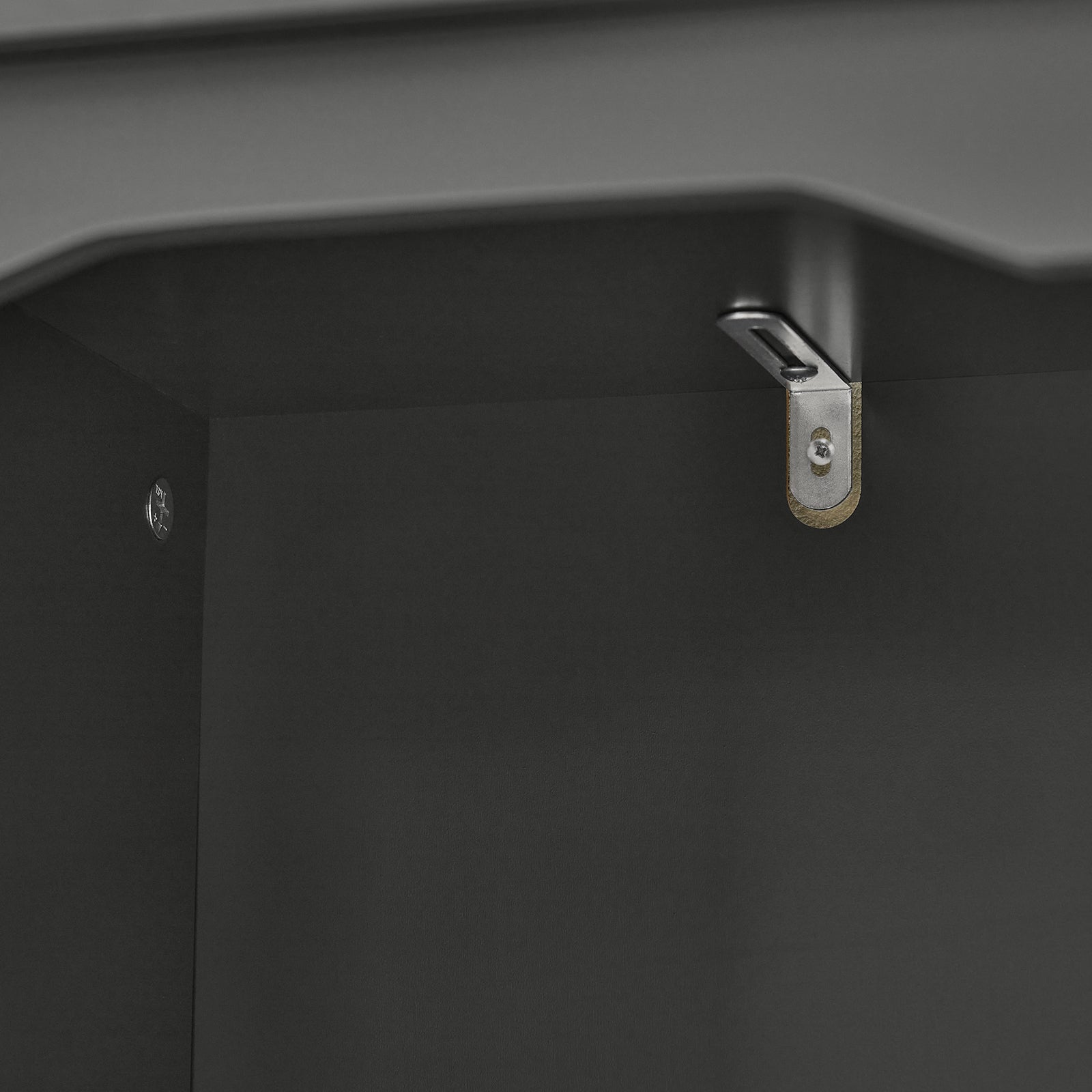 SoBuy Mobile alto da bagno Mobile colonna bagno salvaspazio Armadio da terra Colore grigio 35x30x170 cm BZR112-DG