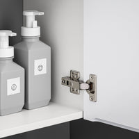 Mobili da bagno sospeso Mobile lavabo con 1 anta Bianco 41x25x52cm BZR170-W