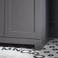 Mobile sottolavabo per Bagno con 2 Ante mobili bagno L60*P30*A60 cm Grigio BZR18-DG