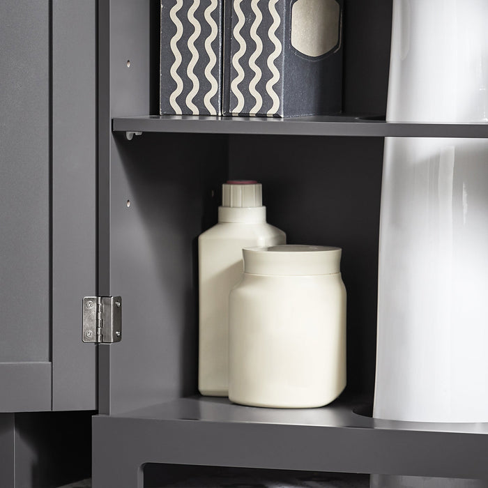 Mobile Sottolavabo Per Bagno Con 2 Ante L60*P30*A60 Cm, BZR18-II-DG SoBuy