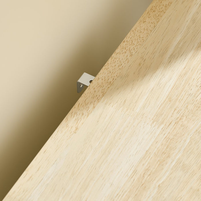 SoBuy Mobile Bagno Compatto con Sportello e Mensole – Armadietto Stretto per WC o Lavabo – Bianco, 50x21x86 cm BZR189-W