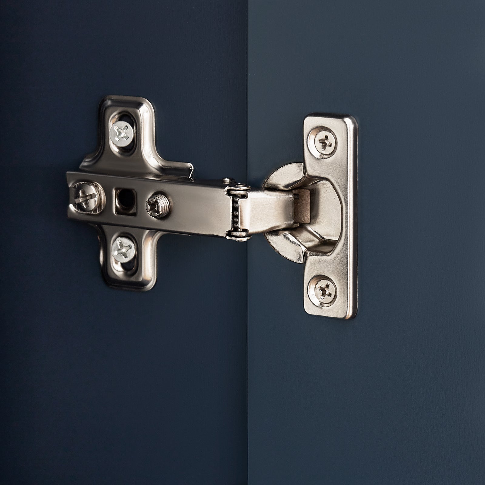 SoBuy Portarotolo WC autoportante Mobiletto bagno Porta carta igienica Scaffale bagno Armadietto laterale Mobile da bagno Blu 22x20x81 cm BZR192-B