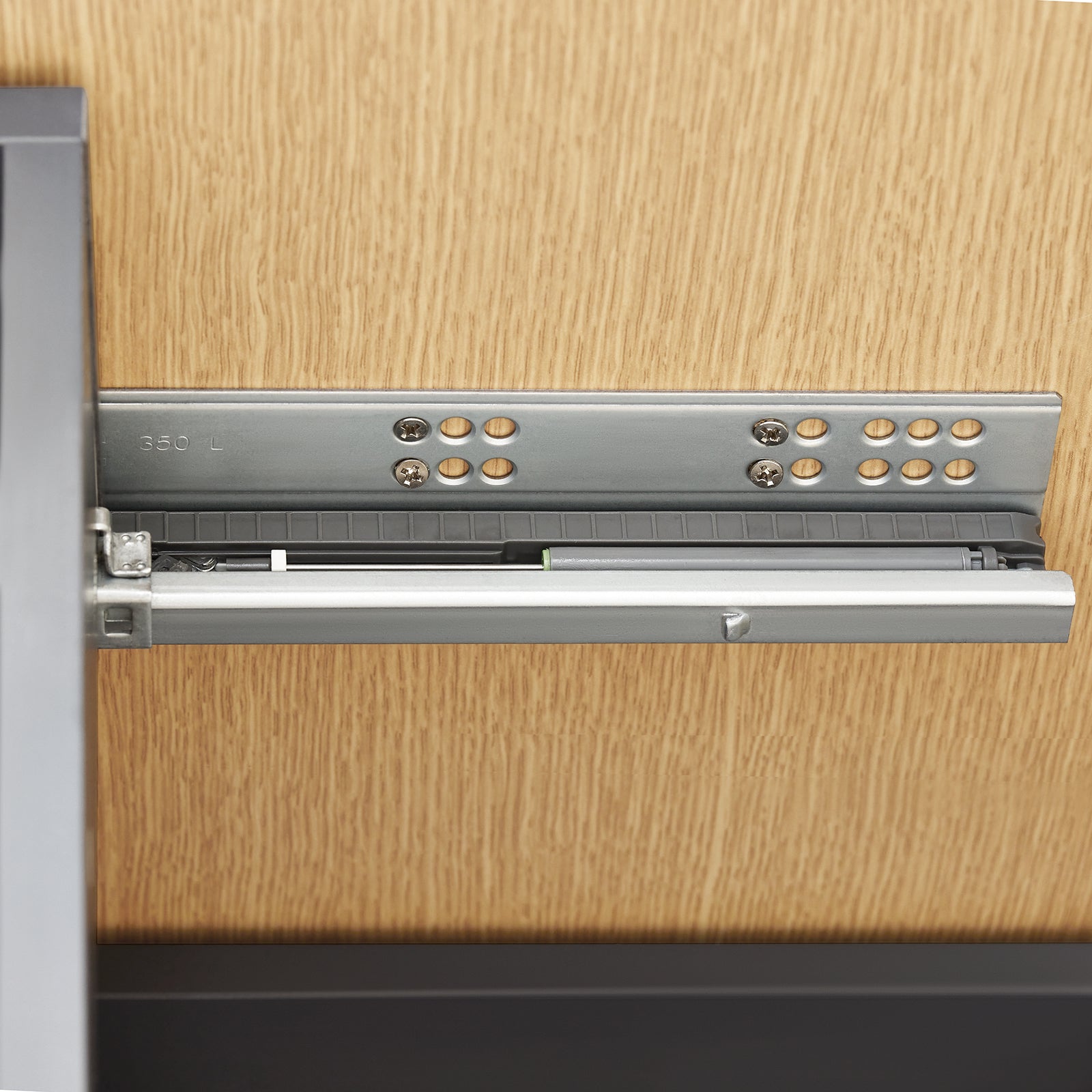 SoBuy Set arredo da bagno Specchio a parete+ Mobile lavabo Naturale BZR198-N