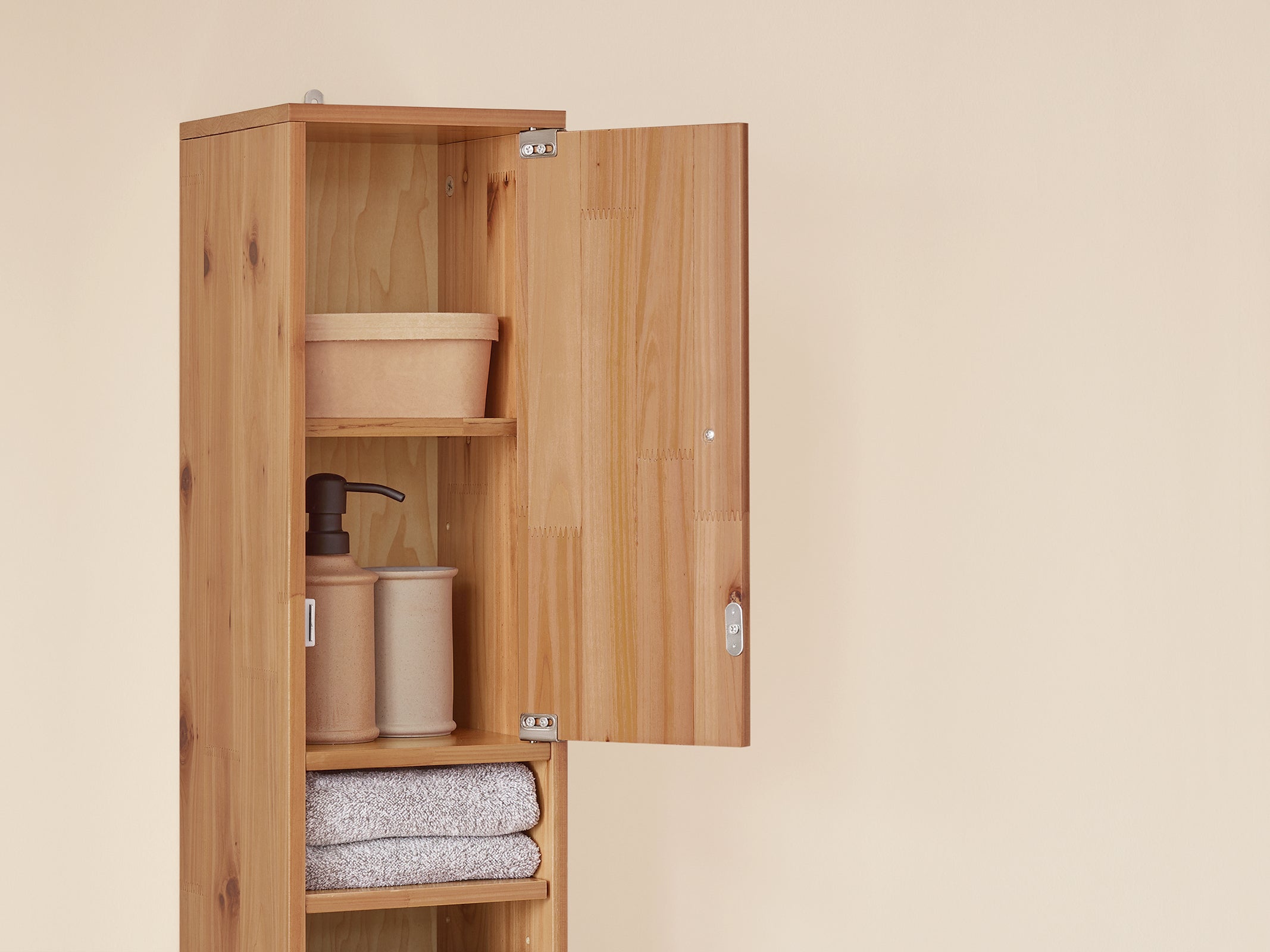 SoBuy Colonna bagno salvaspazio 20x20x180cm BZR34-SH