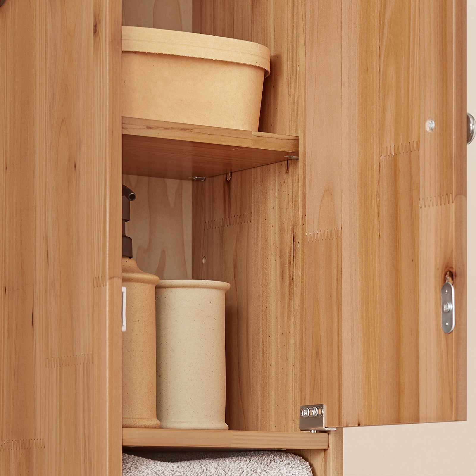 SoBuy Colonna bagno salvaspazio 20x20x180cm BZR34-SH