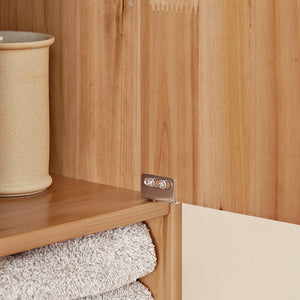 SoBuy Colonna bagno salvaspazio 20x20x180cm BZR34-SH