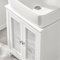 Mobile Sottolavabo per Bagno Armadietto Bagno Mobiletto Bagno Mobile lavello BZR35-W