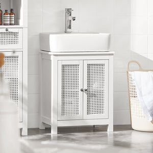 Mobile Sottolavabo per Bagno Armadietto Bagno Mobiletto Bagno Mobile lavello BZR35-W