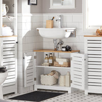 Mobile Sottolavabo Per Bagno Sottolavabo Bagno Mobile Bagno Sottolavabo Bianco BZR40-W