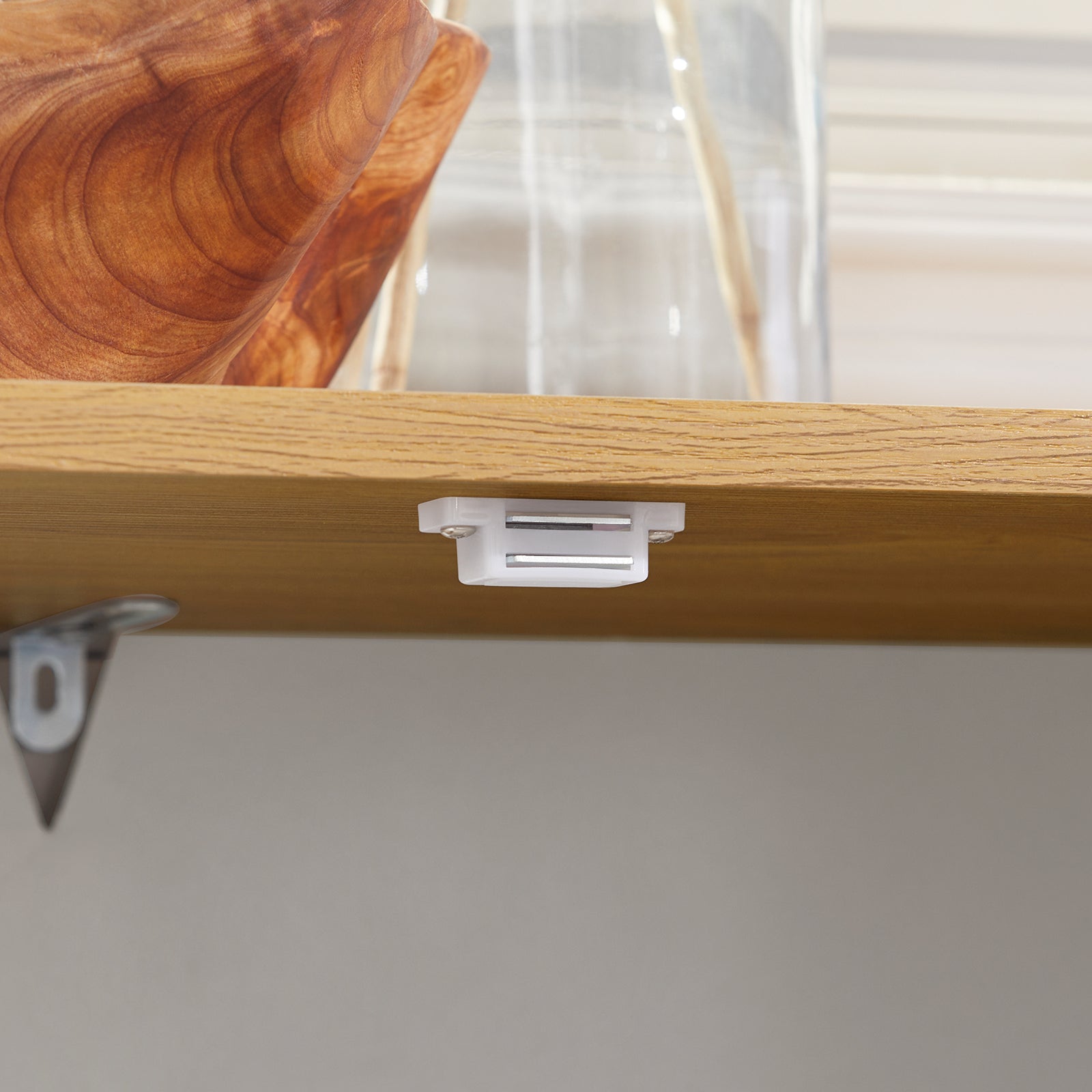 Mobiletto Soggiorno Credenza Cucina Armadio Bagno Libreria Scaffale Mobiletto Multiuso Consolle BZR41-W